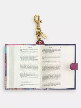 COACH Untamed By Glennon Doyle Book Bag Charm NWT Purse Accessory